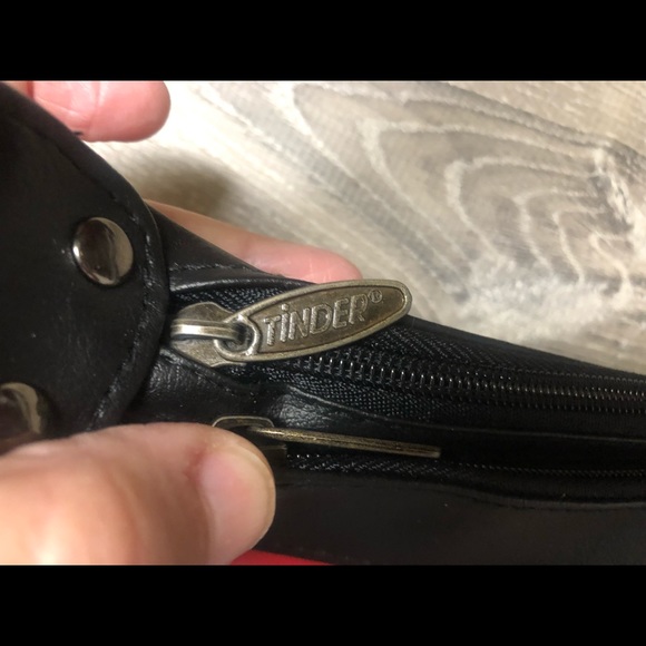 USA 🇺🇸 FLAG CROSSBODY LEATHER BAG-NEW "TINDER" BRAND - Picture 6 of 8